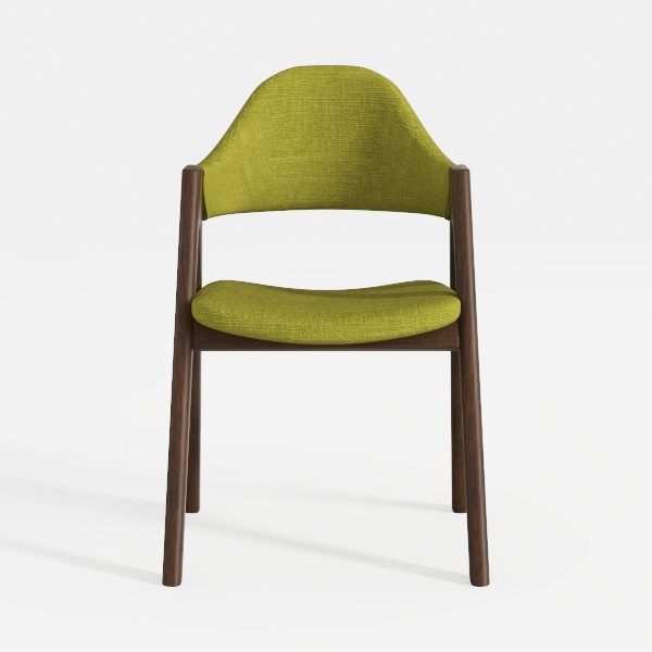 Walnut Dining Chairs, Arm Chairs Set of 2/4, Mid