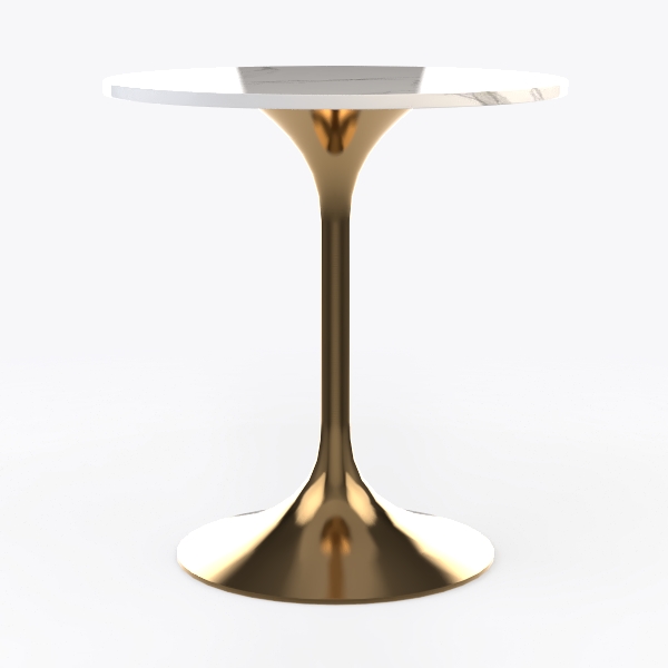Kate and Laurel Sanzo Modern Pedestal Drink Table