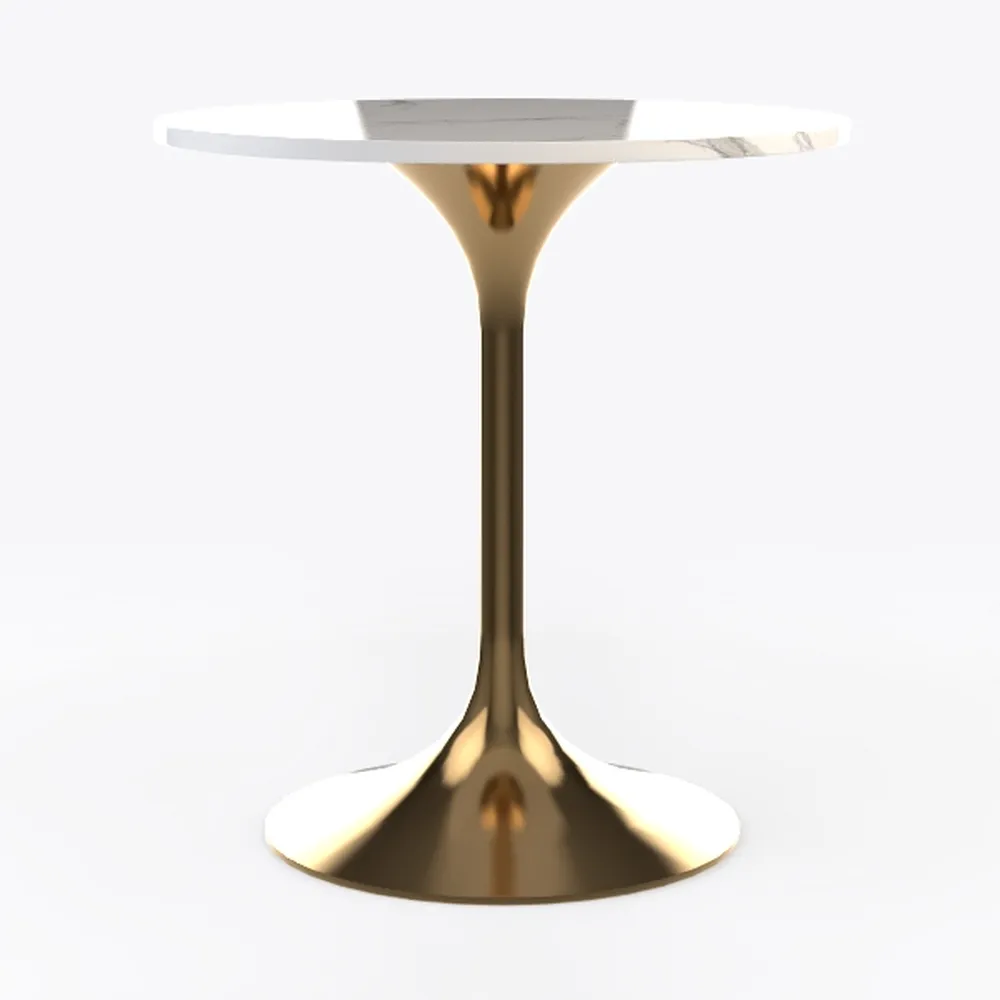 Kate and Laurel Sanzo Modern Pedestal Drink Table