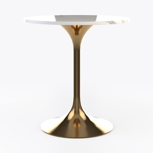 Kate and Laurel Sanzo Modern Pedestal Drink Table