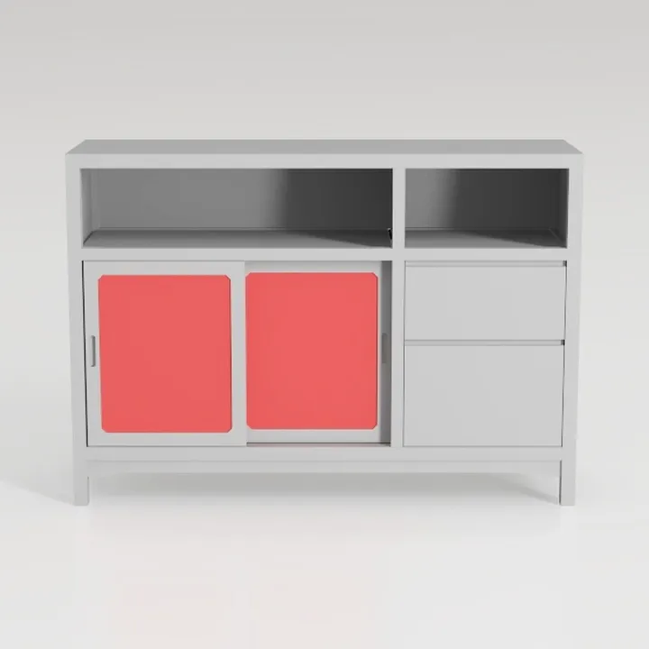 Lateral Filing Cabinet,4 Drawer File Cabinet with