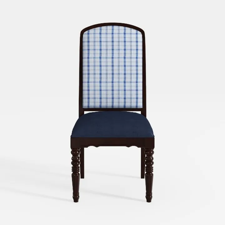 Aoowow Linen Upholstered Dining Chairs Set of 2