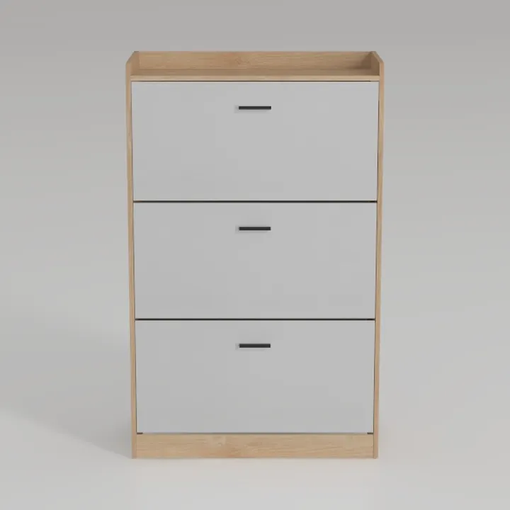 Shoe Storage Cabinet with Flip Drawers , Shoe Rack