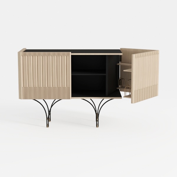 47''W x 32''H Buffet Sideboard Cabinet with | Homestyler