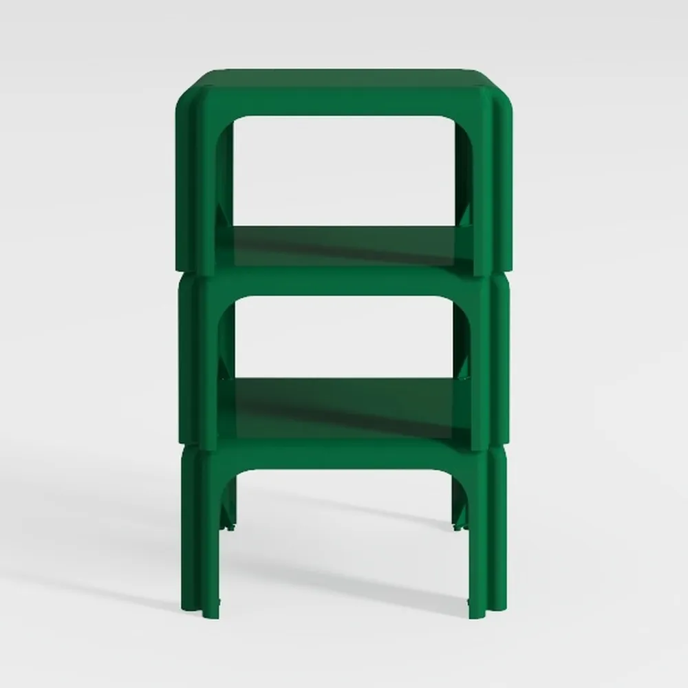 SERWALL Double Adirondack Side Table End Table Set