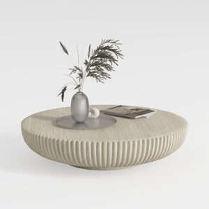 31.49'' Natural Ash Coffee Table Modern Handcraft