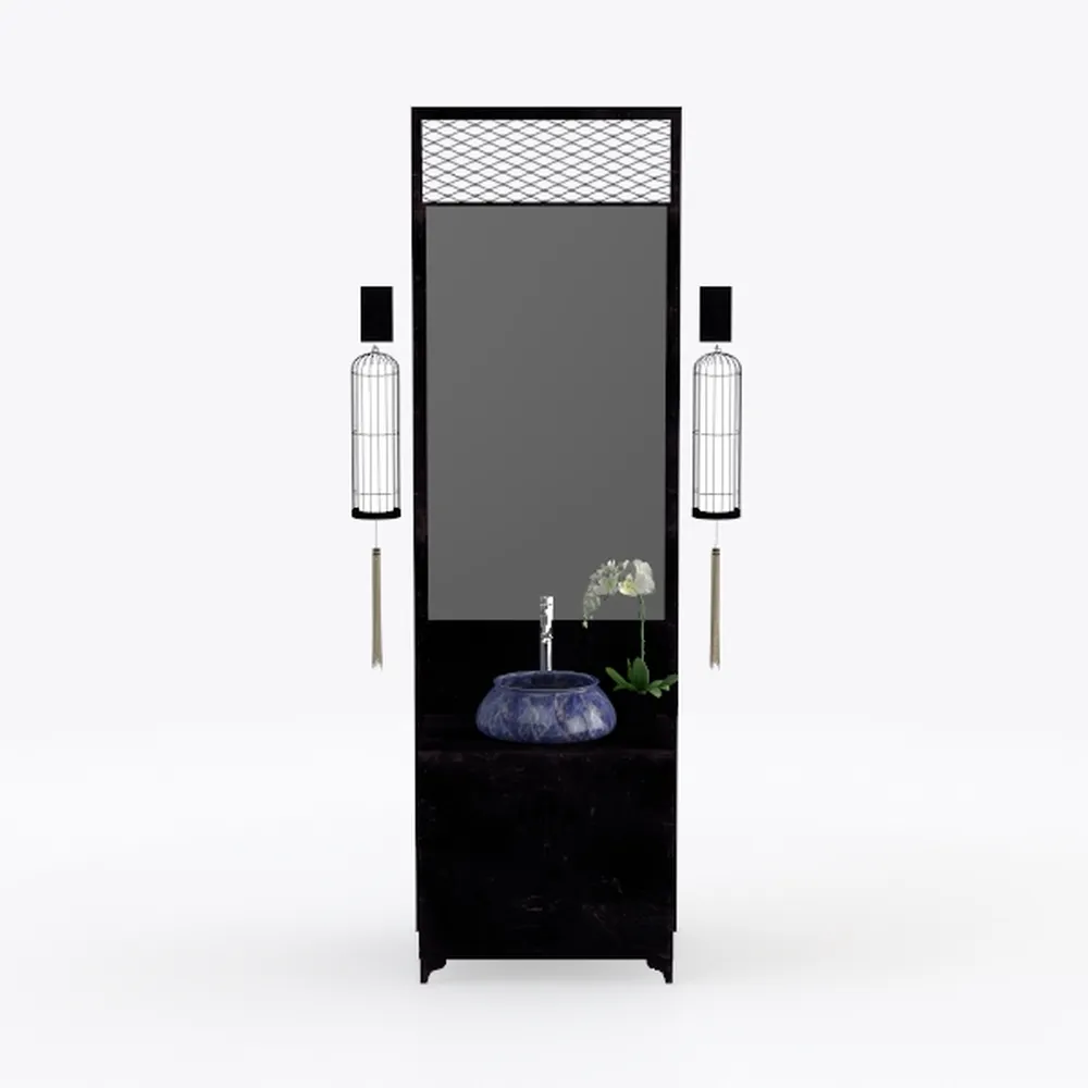 Gizoon Tall Bathroom Storage Tower, Freestanding