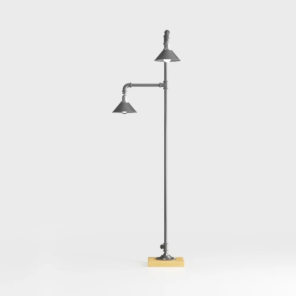 LED Floor Reading Lamp with 3 Color Temperatures