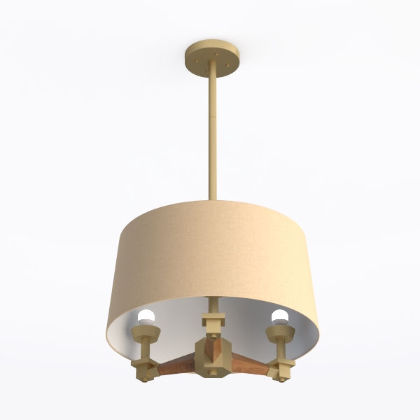 VONLUCE Modern Chandeliers, 18&quot; Drum Chandeliers