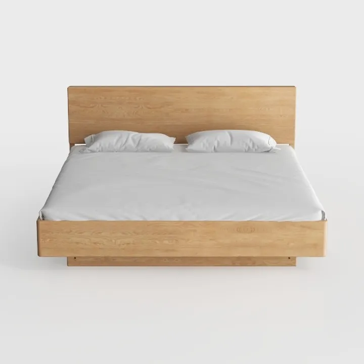 Nexera Napa Platform Bed Set Bedset, Queen, Natura