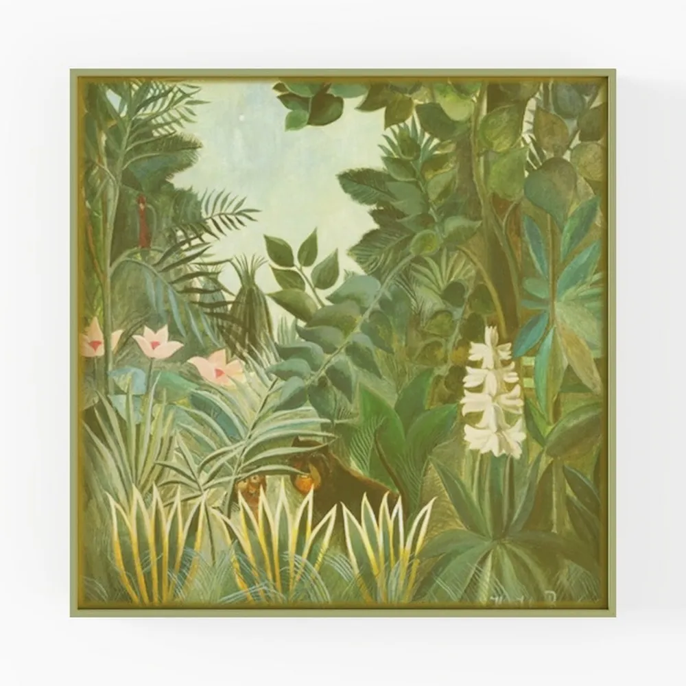 Startonight Canvas Wall Art Decor Golden Flowers