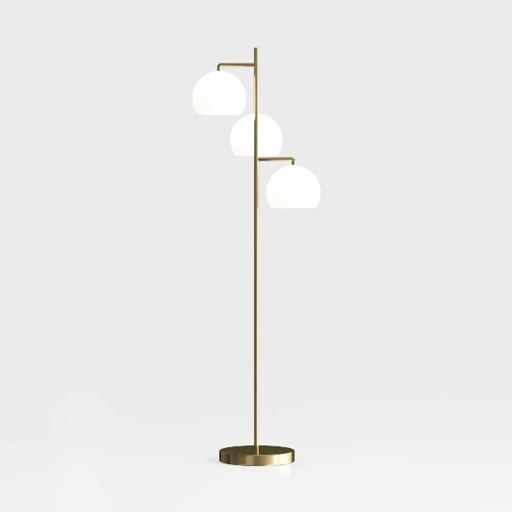 Adesso 3566-04 Presley 3-Arm Floor Lamp, 69 in.