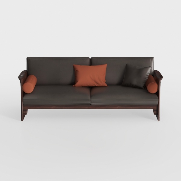 Foldable Three Person Fabric Sofa Bed, high Reboun