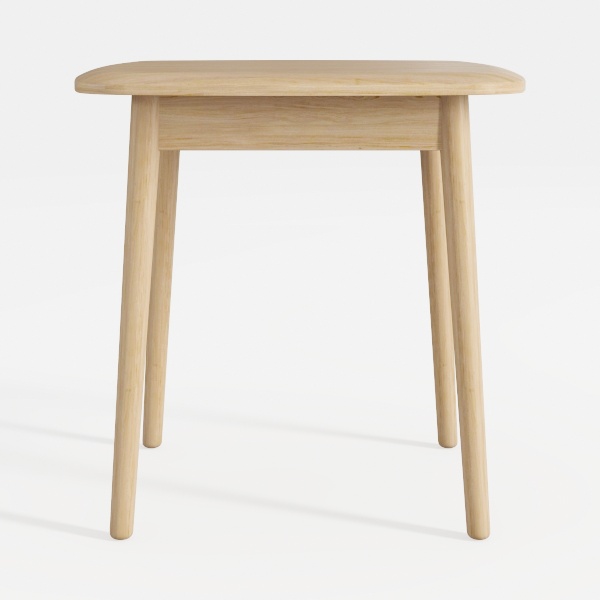 Stackable Wooden Stools - Backless Padded Counter