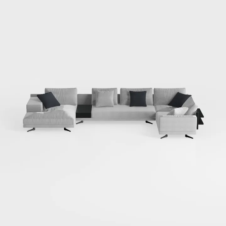 YI DANICA L-Shaped Sectional Couch – Modular with 