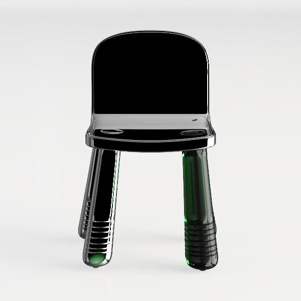 Ambesonne Antique Oriental Office Chair Slipcover