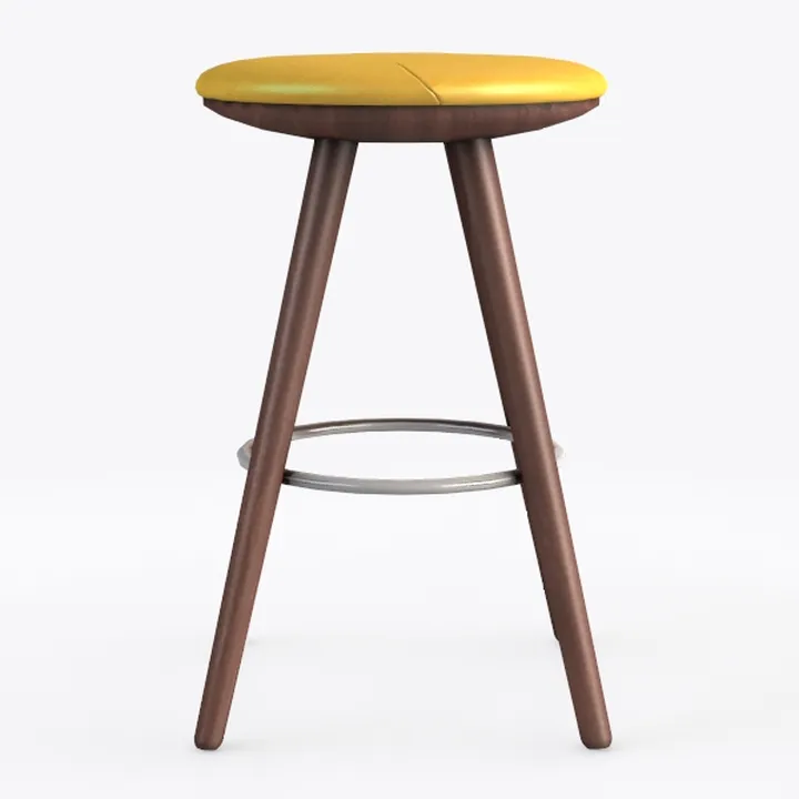 Ceren 25.5 in. MidCentury Industrial Round Solid W