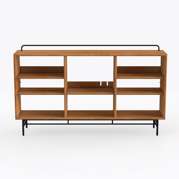 VASAGLE Bookshelf, Cube Shelf, Console Table, TV