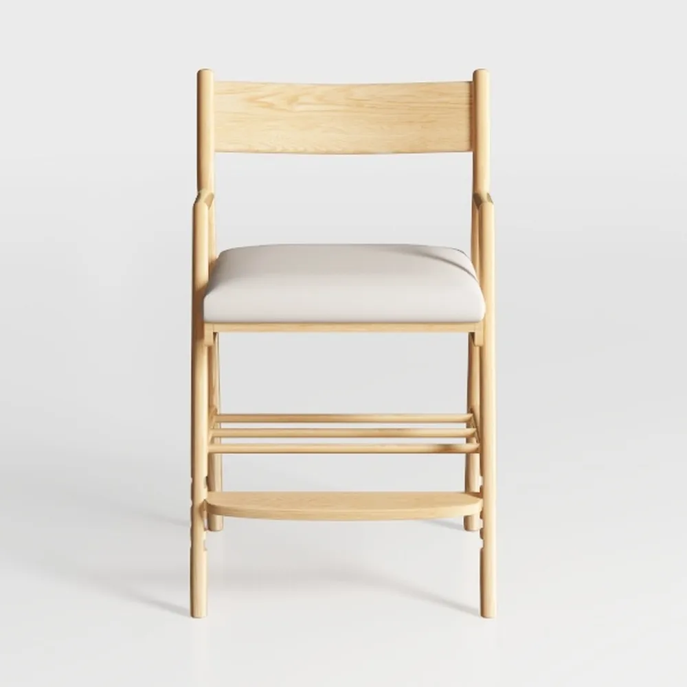 GOFLAME Bamboo Accent Chair, Mid-Century Modern Ar