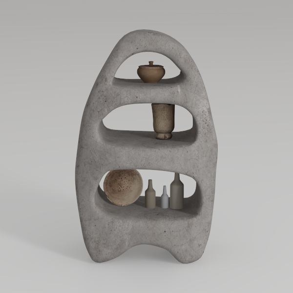 side cabinet-Rounded Furniture