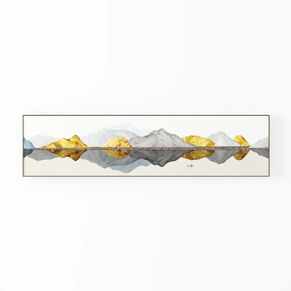 Feather Canvas Wall Art Modern Living Room Bedroom