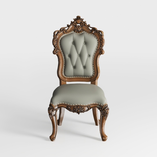 Acme Vendome Faux Leather Tufted Dining Side