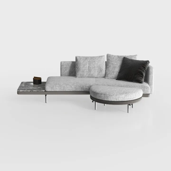ZeHuoGe L-Shaped Sectional Couches for Living Room