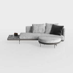 ZeHuoGe L-Shaped Sectional Couches for Living Room