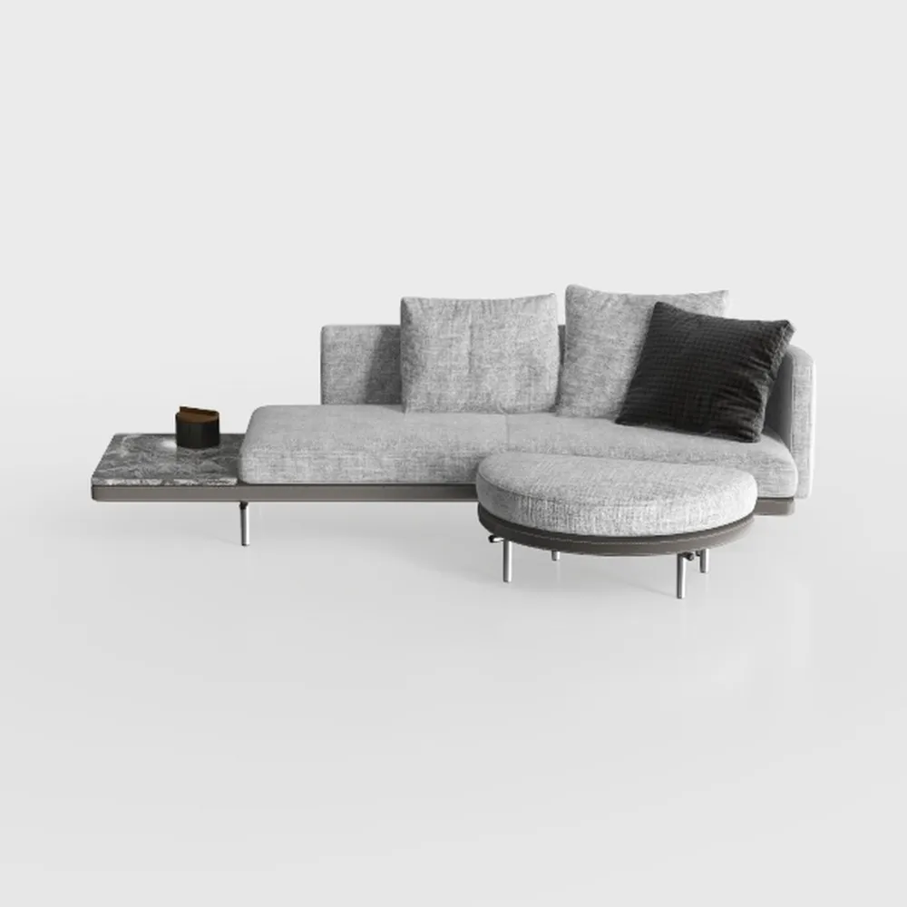 ZeHuoGe L-Shaped Sectional Couches for Living Room