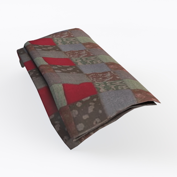 Flat -  Quilted Throw