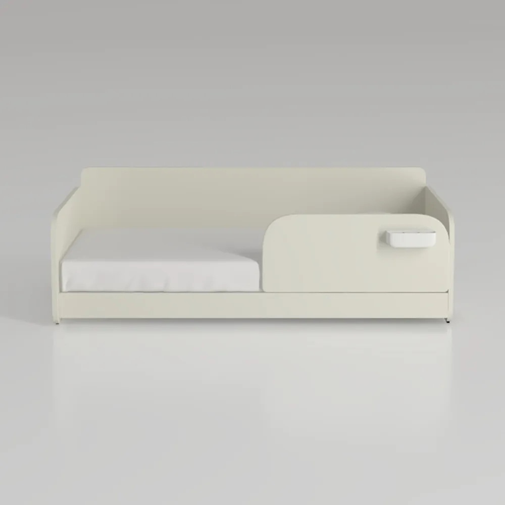 LIKIMIO Twin Daybed with Headboard, Corner Bed