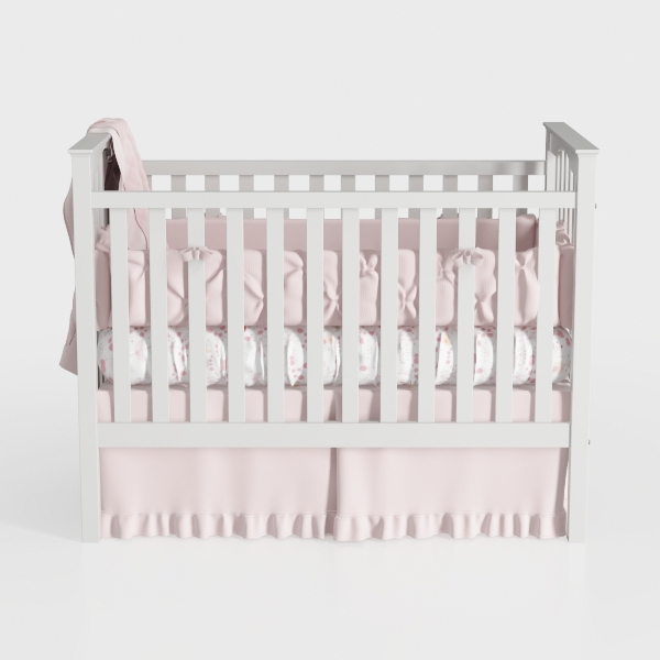 Pasadena White 3-in-1 Convertible Crib
