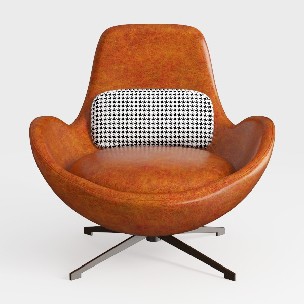 lounge chair_ORANGE_286