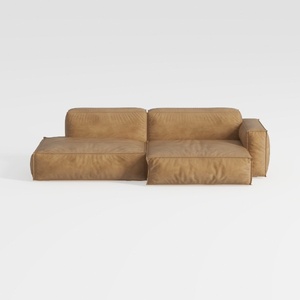 82" Modern Compressed Boneless Love Seat Couches