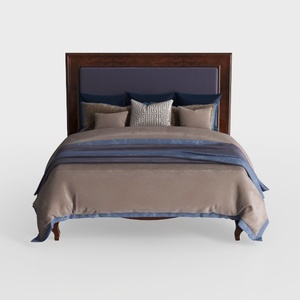 Origins by Alpine Trig Queen Wood Panel Bed in Ant