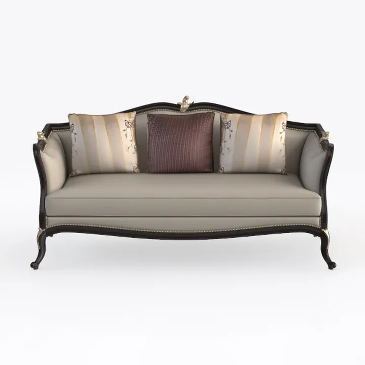 Luxury Victorian Couch - Floral Couch with Crystal