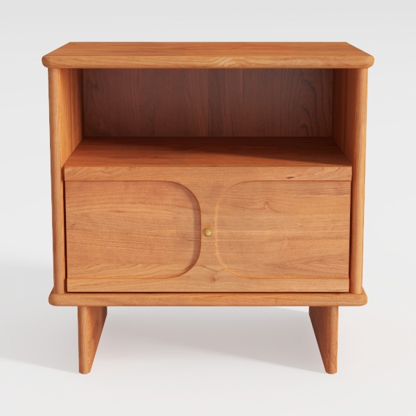 Bedside Table 40 x 30 x 50 cm Mango Solid Wood