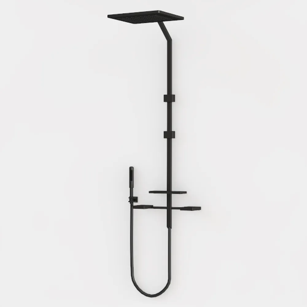 DELTA FAUCET 58420-BL Emerge 26" Angular Shower