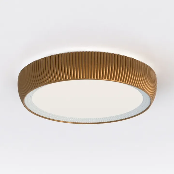 WINGBO 15.7" Modern 3-Light Flush Mount Ceiling