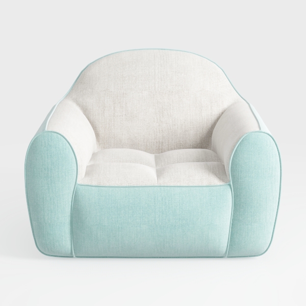 HULALA Home Swivel Accent Chair with Gold Metal