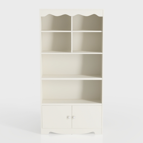 LINSY HOME 5-Tier Bookshelf and Bookcase, 63" Tall