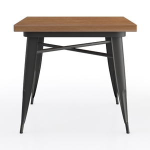 HOMCOM 3 Piece Dining Table Set for 2, Modern