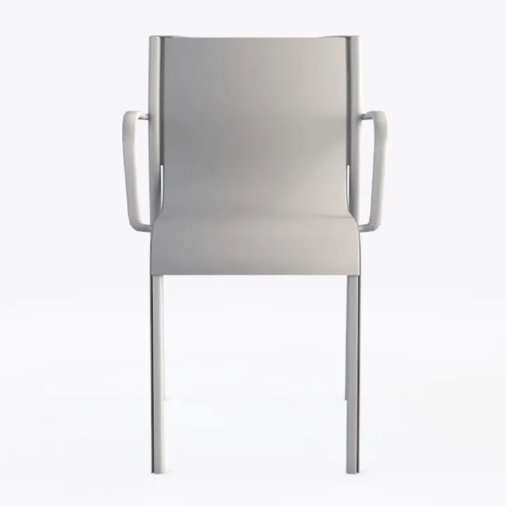 CLATINA Waiting Room Guest Chair with Bonded Leath