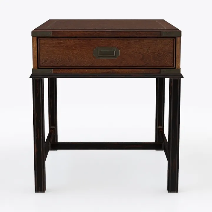 Allora 2-Drawer Wood and Metal Sideboard Server in
