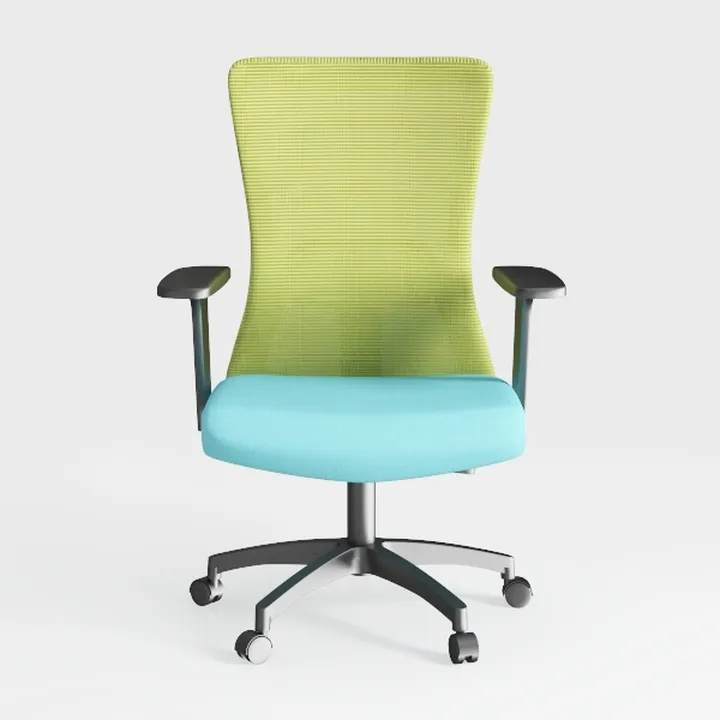 Flash Furniture Alfred Mid-Back Green Mesh Swivel
