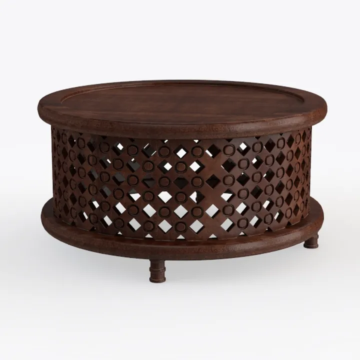 YITAHOME Round Lift Top Coffee Table with Storage,