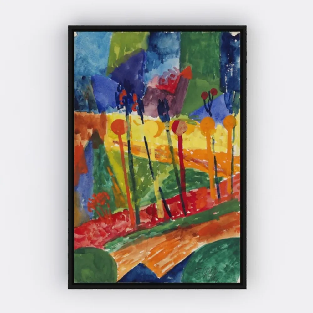 Italian Town Canvas Wall Art - Coastal Village