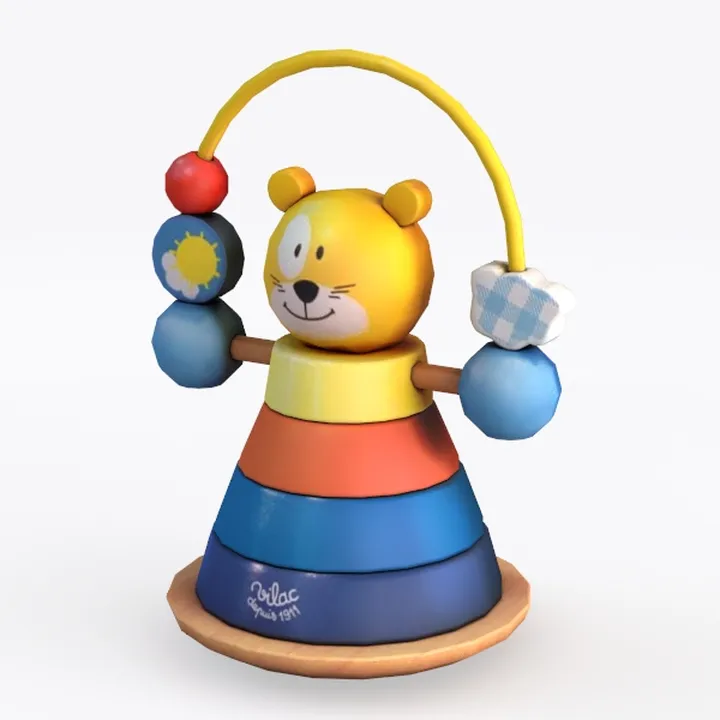 Sacha stacking wobbly toy