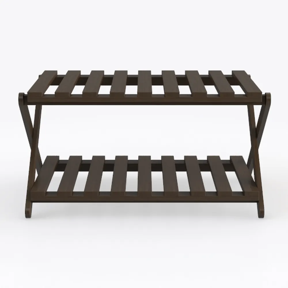 HITNET Luggage Rack 2 Pack, Folding Suitcase Stand