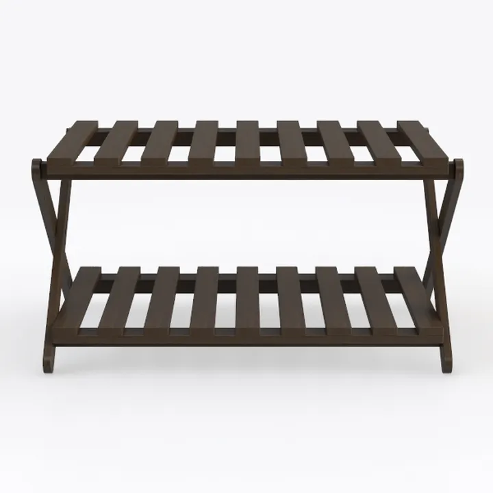 HITNET Luggage Rack 2 Pack, Folding Suitcase Stand
